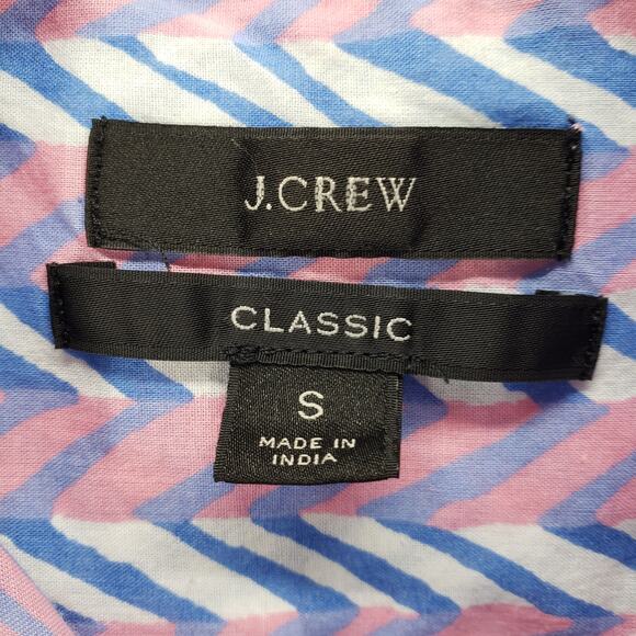 J.CREW Women's100%Cotton Classic Half Button Long Sleeve Top Size Small - Picture 7 of 13